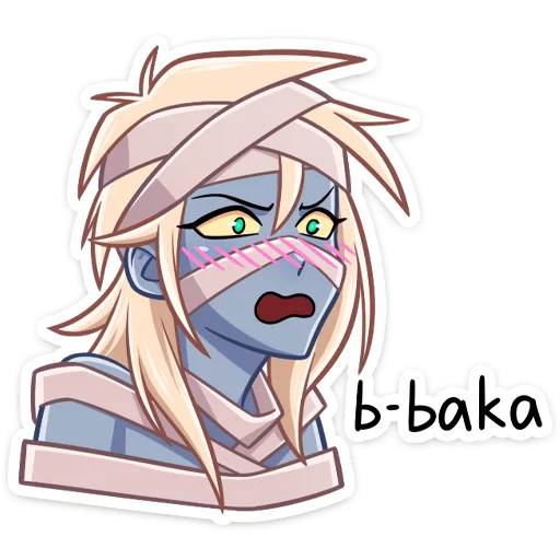 Стикер из набора Изис (@TgSticker) для Телеграм: Статические 😝