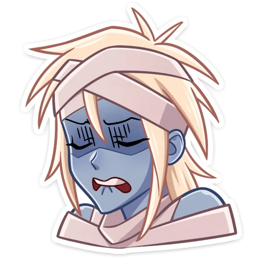 Стикер из набора Изис (@TgSticker) для Телеграм: Статические 😔