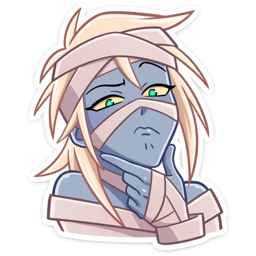 Стикер из набора Изис (@TgSticker) для Телеграм: Статические 🤔