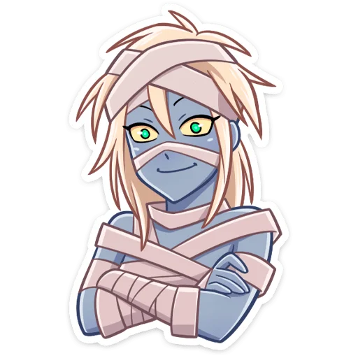 Стикер из набора Изис (@TgSticker) для Телеграм: Статические 🙂
