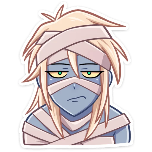 Стикер из набора Изис (@TgSticker) для Телеграм: Статические 😒