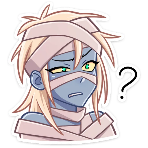 Стикер из набора Изис (@TgSticker) для Телеграм: Статические ❓