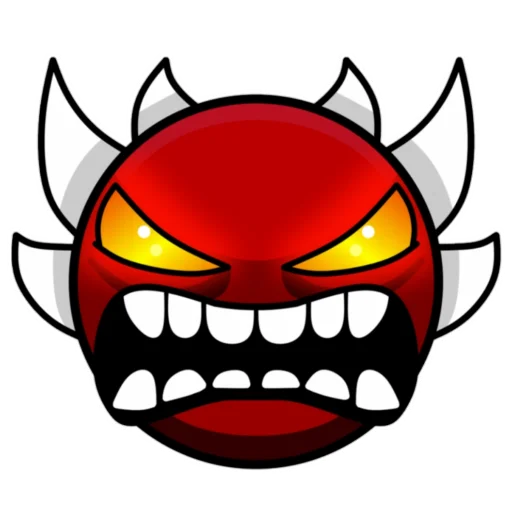 Стикер из набора Geometry Dash для Телеграм: Статические 👿