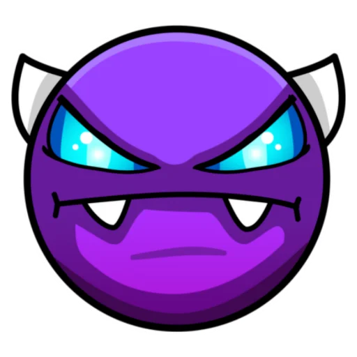 Стикер из набора Geometry Dash для Телеграм: Статические 👿