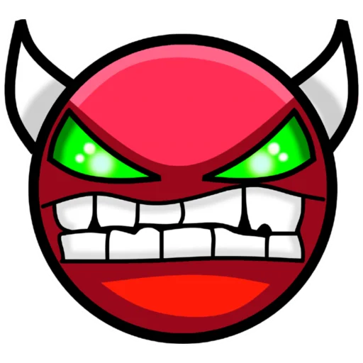 Стикер из набора Geometry Dash для Телеграм: Статические 👿