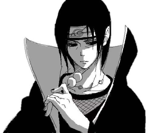 Стикерпак itachi uchiha .saku для Телеграм: Статические