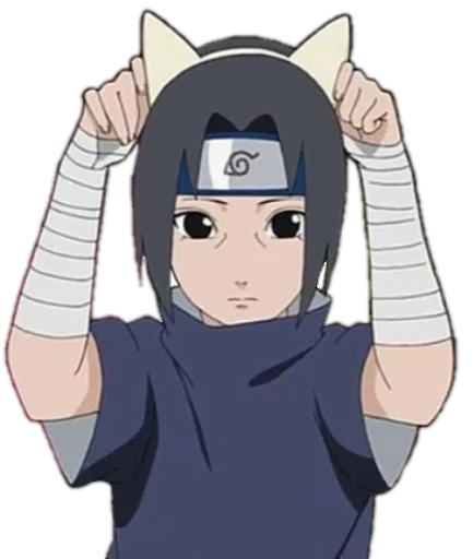 Стикер из набора itachi uchiha .saku для Телеграм: Статические 🐱