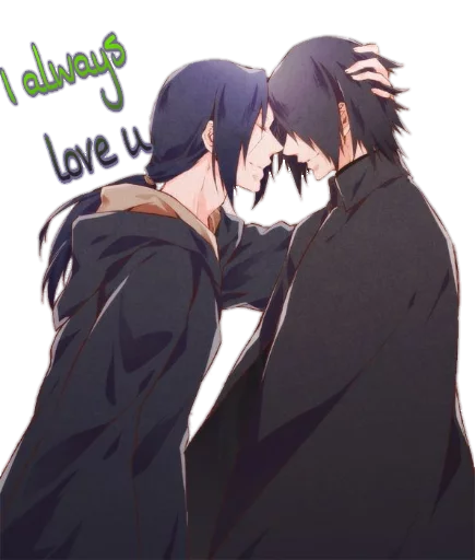 Стикер из набора itachi uchiha .saku для Телеграм: Статические ❤