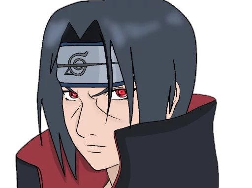 Стикер из набора itachi uchiha .saku для Телеграм: Статические 😒