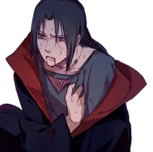 Стикер из набора itachi uchiha .saku для Телеграм: Статические 😔