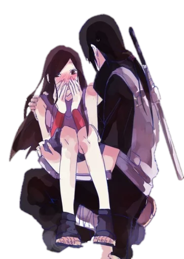 Стикер из набора itachi uchiha .saku для Телеграм: Статические ❤