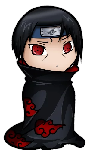 Стикер из набора itachi uchiha .saku для Телеграм: Статические 😶