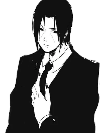 Стикер из набора itachi uchiha .saku для Телеграм: Статические 😐