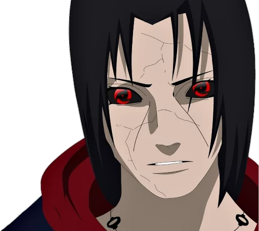 Стикер из набора itachi uchiha .saku для Телеграм: Статические 😐