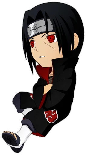 Стикер из набора itachi uchiha .saku для Телеграм: Статические 😐