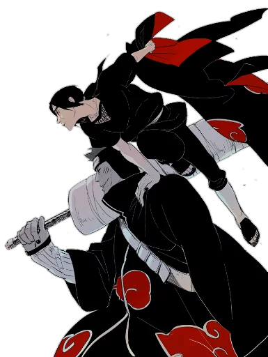 Стикер из набора itachi uchiha .saku для Телеграм: Статические 😡