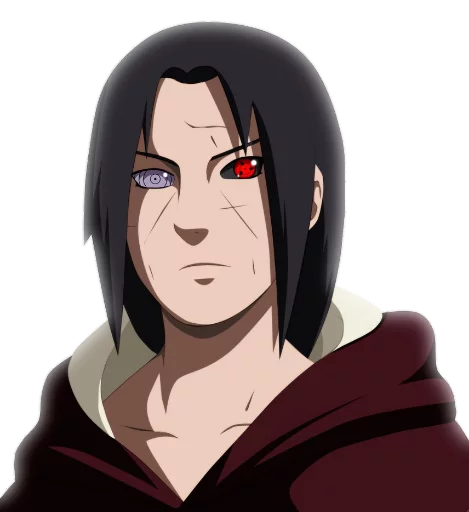 Стикер из набора itachi uchiha .saku для Телеграм: Статические 🙁
