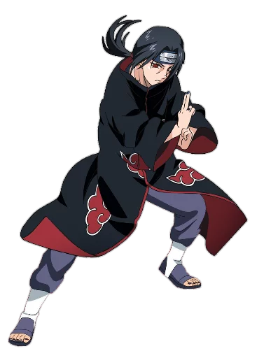 Стикер из набора itachi uchiha .saku для Телеграм: Статические 😡