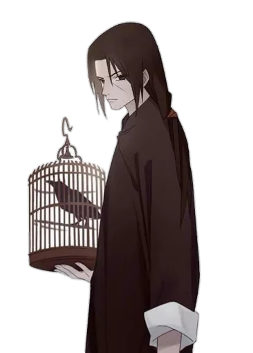 Стикер из набора itachi uchiha .saku для Телеграм: Статические 😒