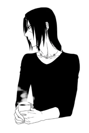 Стикер из набора itachi uchiha .saku для Телеграм: Статические 🙁