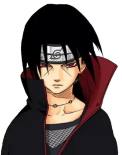 Стикер из набора itachi uchiha .saku для Телеграм: Статические 😑