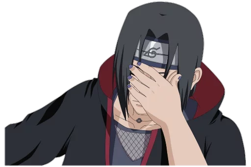 Стикер из набора itachi uchiha .saku для Телеграм: Статические 🤦