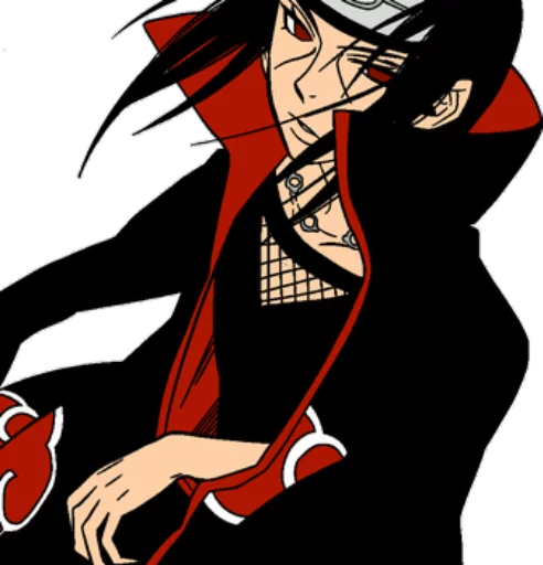 Стикер из набора itachi uchiha .saku для Телеграм: Статические 😐