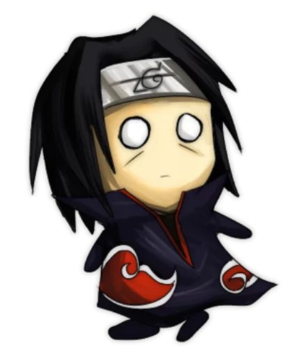 Стикер из набора itachi uchiha .saku для Телеграм: Статические 😳