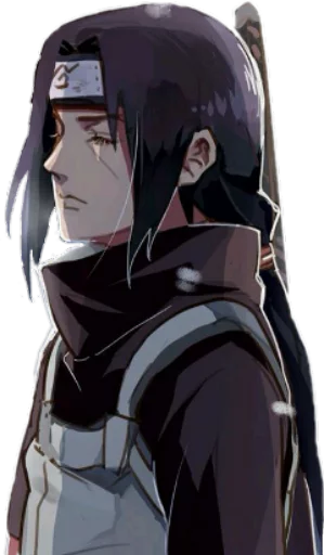 Стикер из набора itachi uchiha .saku для Телеграм: Статические 😢
