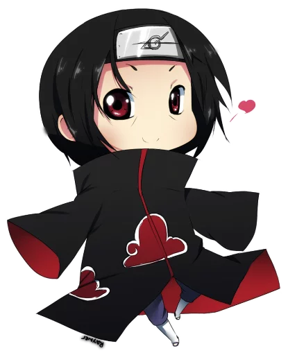 Стикер из набора itachi uchiha .saku для Телеграм: Статические ☺️