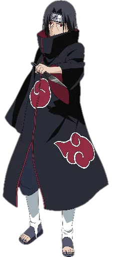 Стикер из набора itachi uchiha .saku для Телеграм: Статические 😡