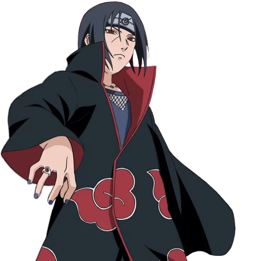 Стикер из набора itachi uchiha .saku для Телеграм: Статические 😒