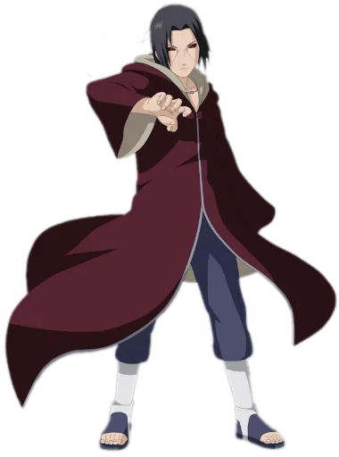 Стикер из набора itachi uchiha .saku для Телеграм: Статические 😡