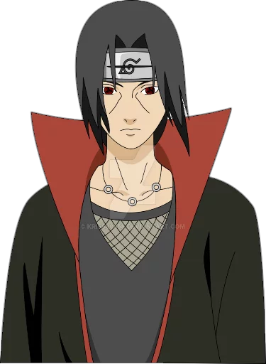 Стикер из набора itachi uchiha .saku для Телеграм: Статические 😐