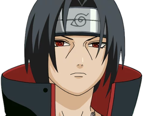 Стикер из набора itachi uchiha .saku для Телеграм: Статические 😐