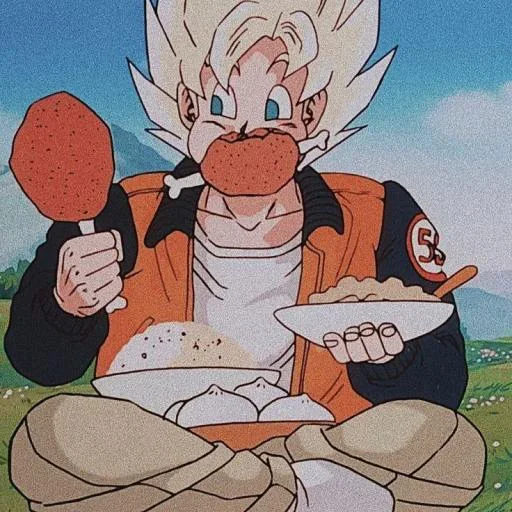 Стикер из набора Ita loves Goku :: @fStikBot для Телеграм: Статические 🍗