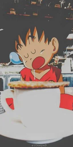 Стикер из набора Ita loves Goku :: @fStikBot для Телеграм: Статические 😪