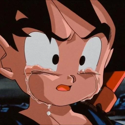 Стикер из набора Ita loves Goku :: @fStikBot для Телеграм: Статические 😭