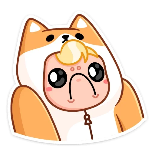 Стикер из набора Итан (@TgSticker) для Телеграм: Статические ☹️