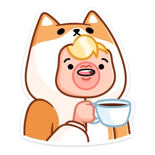 Стикер из набора Итан (@TgSticker) для Телеграм: Статические ☕️