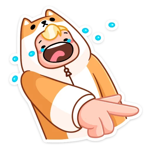 Стикер из набора Итан (@TgSticker) для Телеграм: Статические 😭