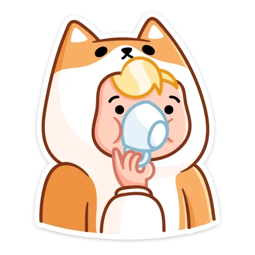 Стикер из набора Итан (@TgSticker) для Телеграм: Статические ☕️