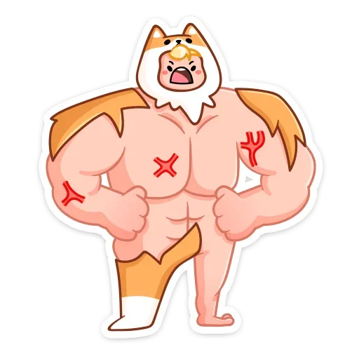 Стикер из набора Итан (@TgSticker) для Телеграм: Статические 💪