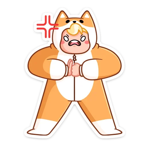 Стикер из набора Итан (@TgSticker) для Телеграм: Статические 😡