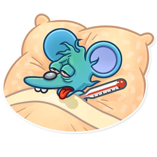 Стикер из набора The Itchy & Scratchy для Телеграм: Статические 🤒
