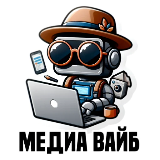 Стикер из набора IT-Cube @dva_v_kube для Телеграм: Статические 📴