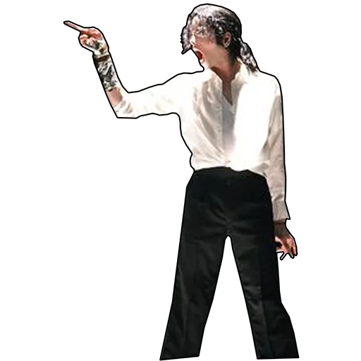 Стикерпак Michael Jackson для Телеграм: Статические
