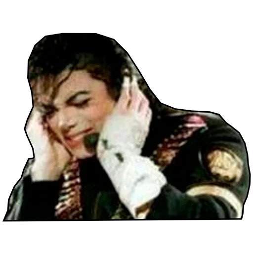 Стикер из набора Michael Jackson для Телеграм: Статические 🙆