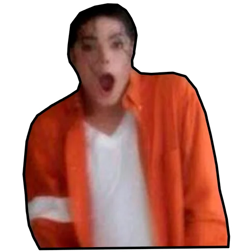 Стикер из набора Michael Jackson для Телеграм: Статические 😮