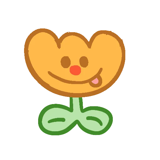 Стикер из набора @katustudio для Телеграм: Статические 😋
